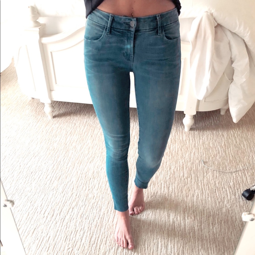 J Brand Mid-Rise Skinny Jeans